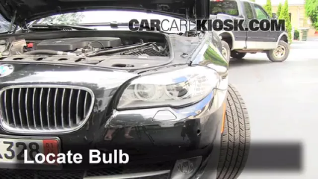 2012 BMW 528i xDrive 2.0L 4 Cyl. Turbo Luces Luz de marcha diurna (reemplazar foco)